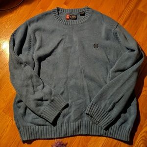 Chaps light blue sweater